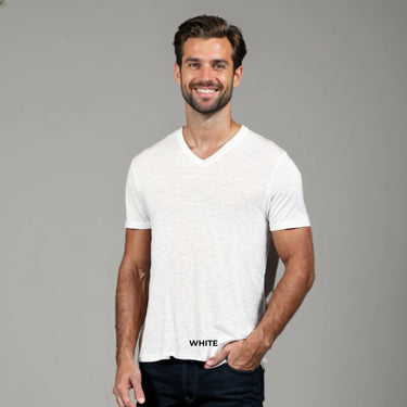 Triblend Male V-Neck T-Shirt
