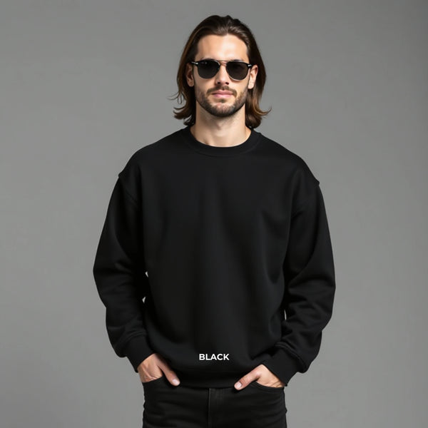 Fleece Men's Oversized Sweatshirt