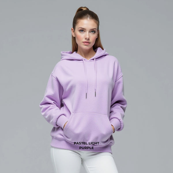 Fleece Women Oversized Pullover Hoodie