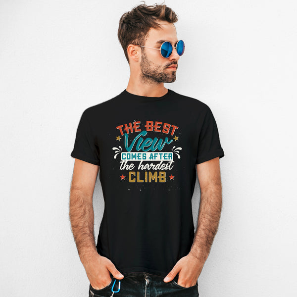 The Best View Round Neck T-Shirt