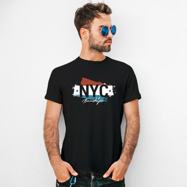 NYC Brooklyn Round Neck T-Shirt